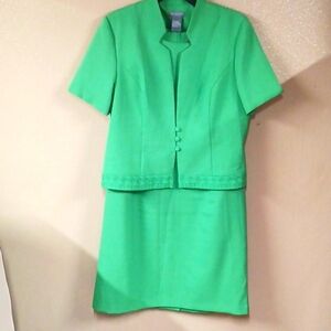 Koret Green 2pc Dress Size 18